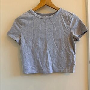 Target Light Gray Short Sleeve Tee